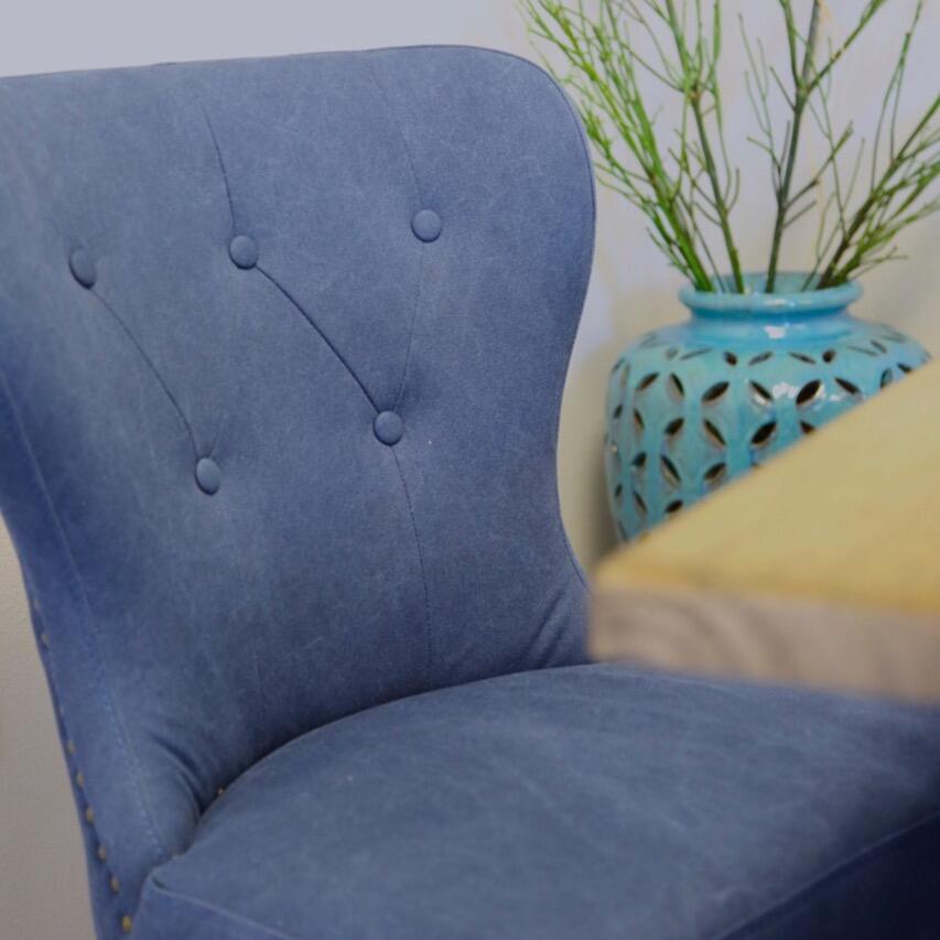 Comfy Chair + Corner Plant